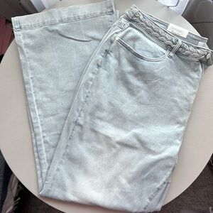 Judy Blues NWT! Light Wash High Waist Size Plus 24